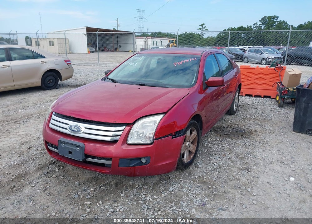 2008 FORD FUSION SE VIN: 3FAHP07Z68R152949