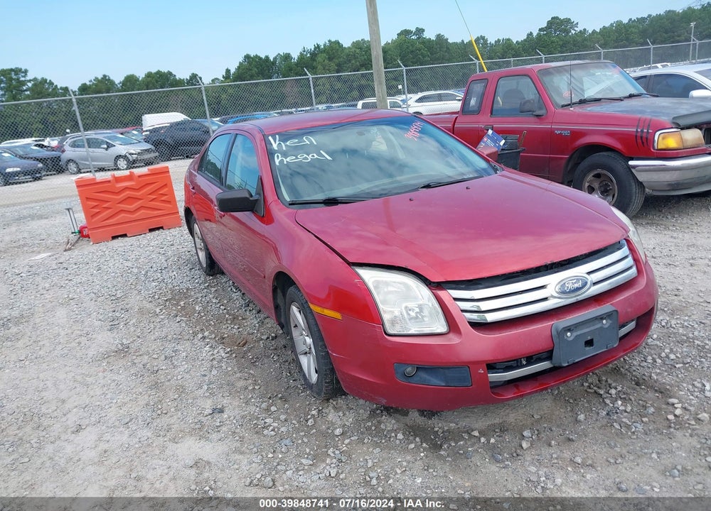 2008 FORD FUSION SE VIN: 3FAHP07Z68R152949