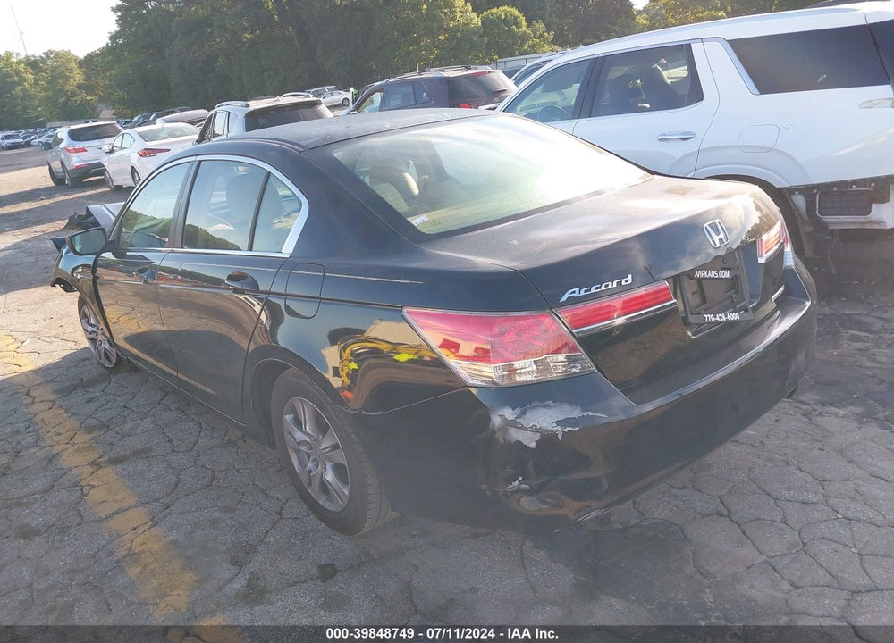 2012 HONDA ACCORD 2.4 SE VIN: 1HGCP2F67CA024411