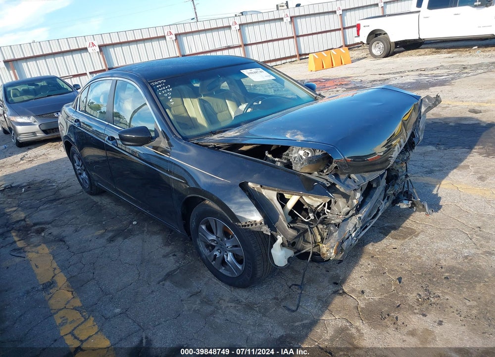 2012 HONDA ACCORD 2.4 SE VIN: 1HGCP2F67CA024411