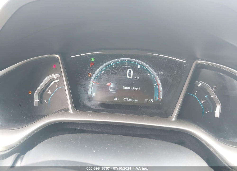 2018 HONDA CIVIC EX-T VIN: 19XFC1F37JE000790