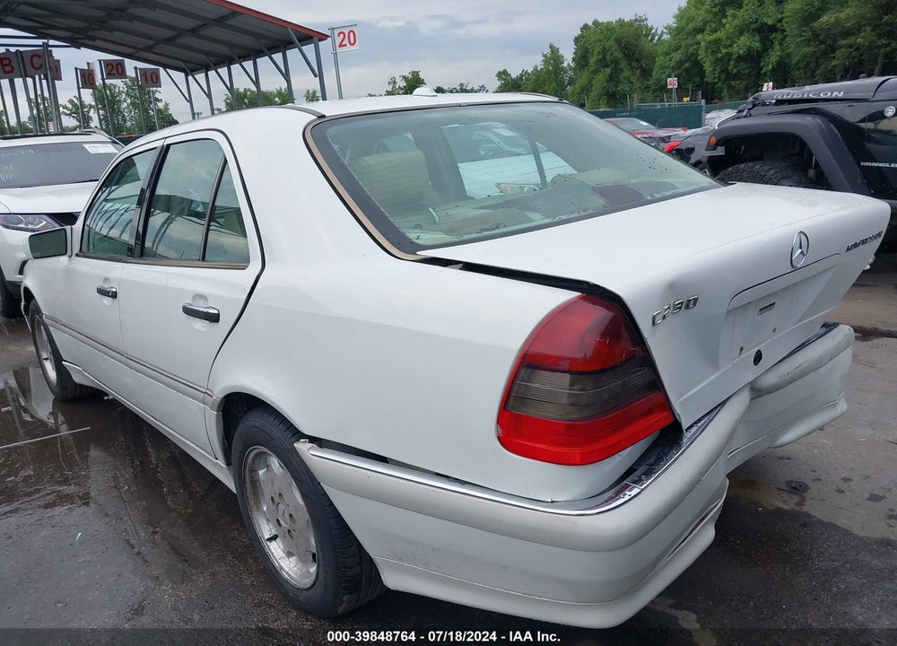 2000 MERCEDES-BENZ C 230 KOMPRESSOR VIN: WDBHA24G9YF927783