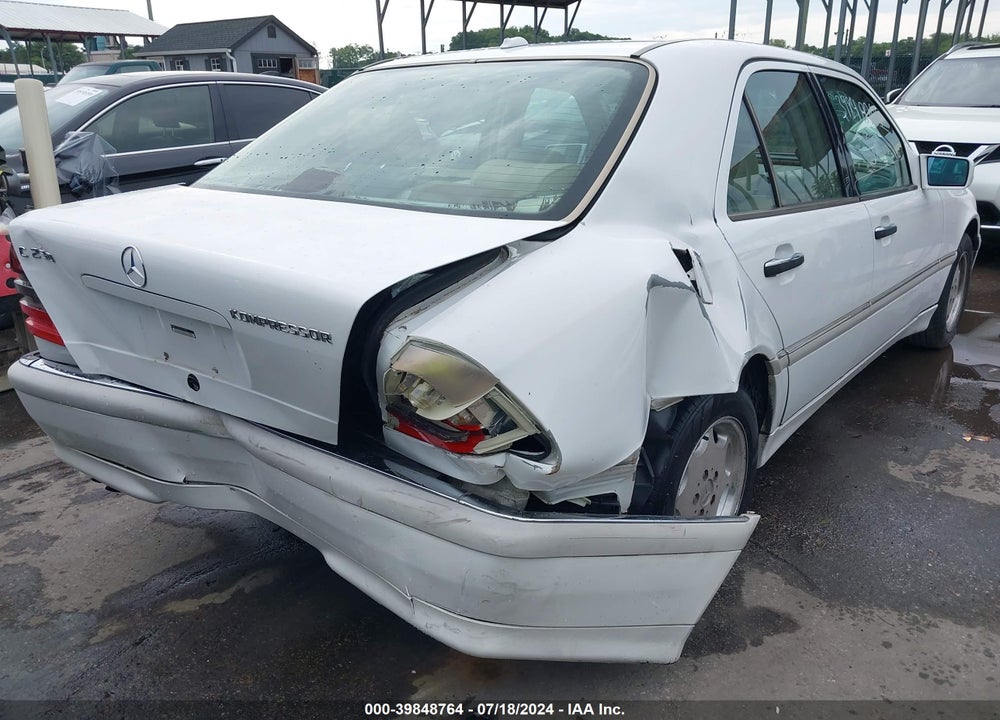 2000 MERCEDES-BENZ C 230 KOMPRESSOR VIN: WDBHA24G9YF927783