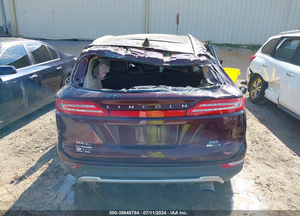 2016 LINCOLN MKC RESERVE VIN: 5LMCJ3C92GUJ04989