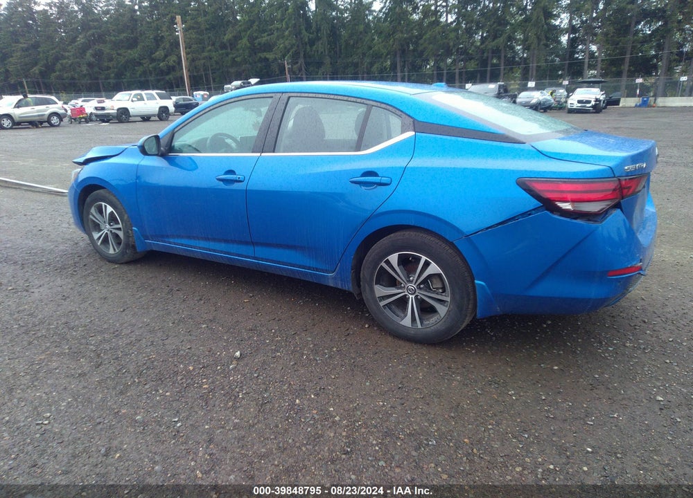 2021 NISSAN SENTRA SV XTRONIC CVT VIN: 3N1AB8CVXMY305881
