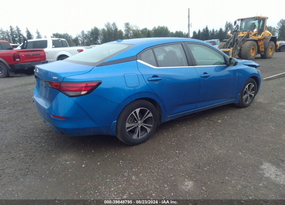 2021 NISSAN SENTRA SV XTRONIC CVT VIN: 3N1AB8CVXMY305881