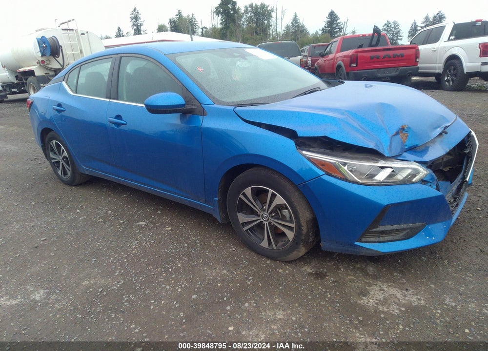 2021 NISSAN SENTRA SV XTRONIC CVT VIN: 3N1AB8CVXMY305881