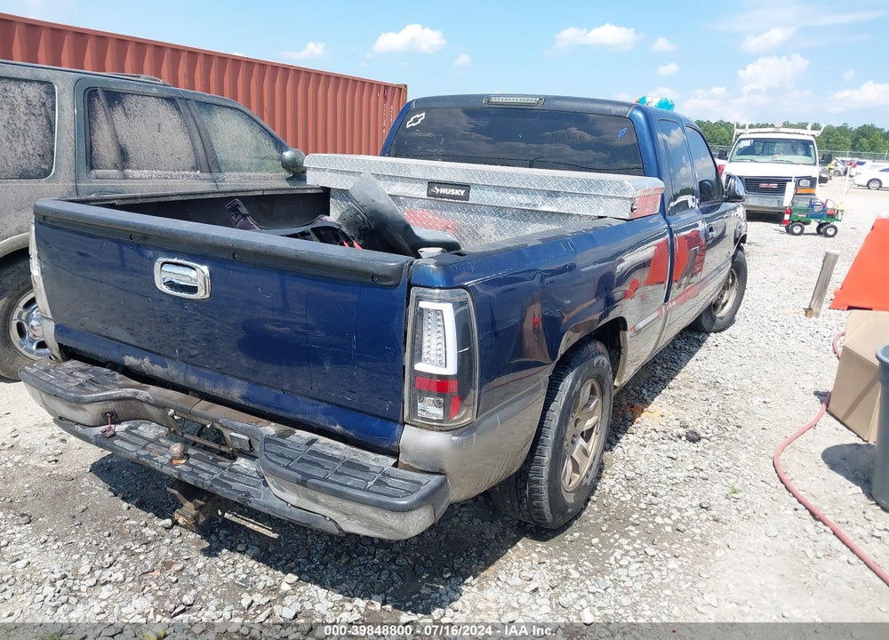 1999 CHEVROLET SILVERADO 1500 LS VIN: 1GCEC19TXXZ147478