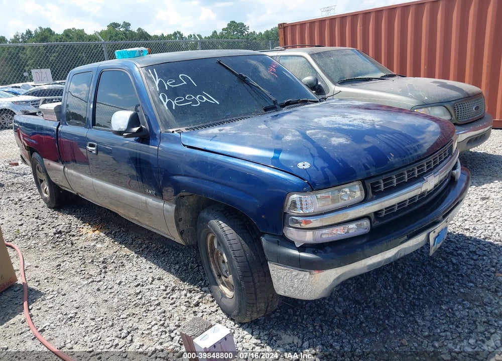 1999 CHEVROLET SILVERADO 1500 LS VIN: 1GCEC19TXXZ147478