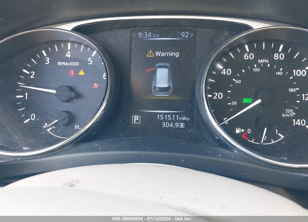 2015 NISSAN ROGUE S VIN: 5N1AT2MT9FC782443