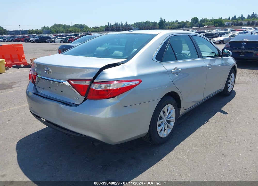 2016 TOYOTA CAMRY LE VIN: 4T4BF1FKXGR540496