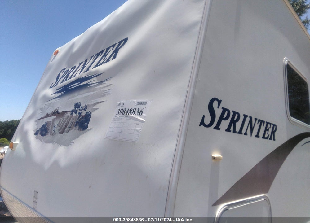 2008 KEYSTONE SPRINTER SPRINTER VIN: 4YDT3112281531746