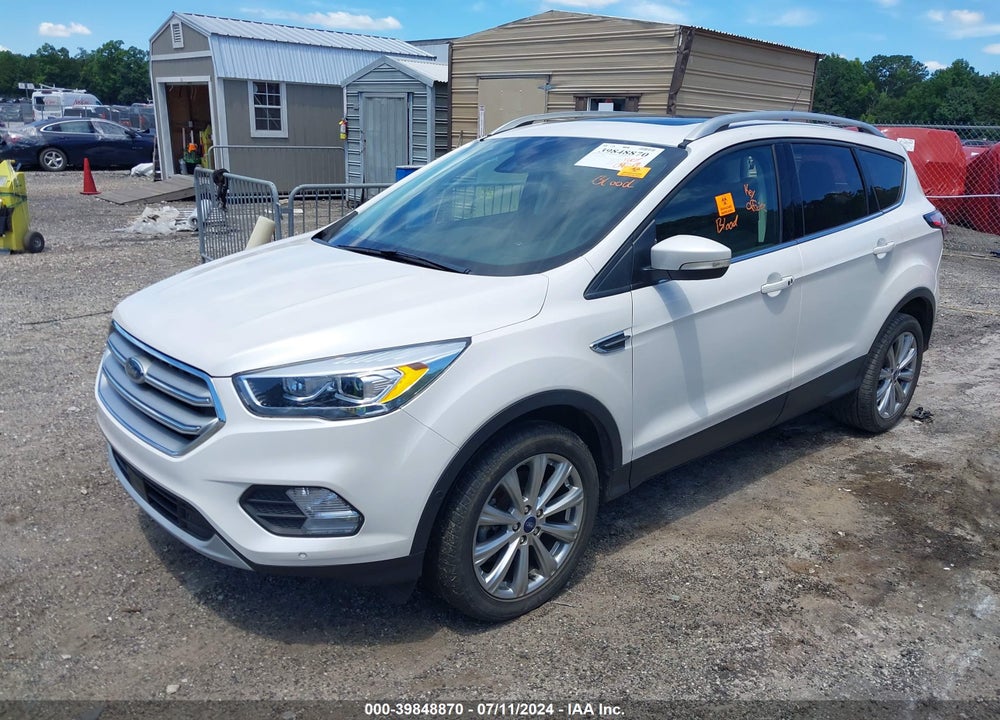 2018 FORD ESCAPE TITANIUM VIN: 1FMCU0J99JUD13987