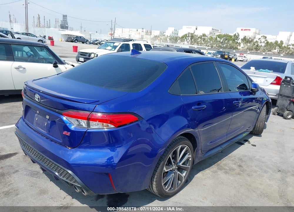 2020 TOYOTA COROLLA SE VIN: 5YFS4RCE7LP003612