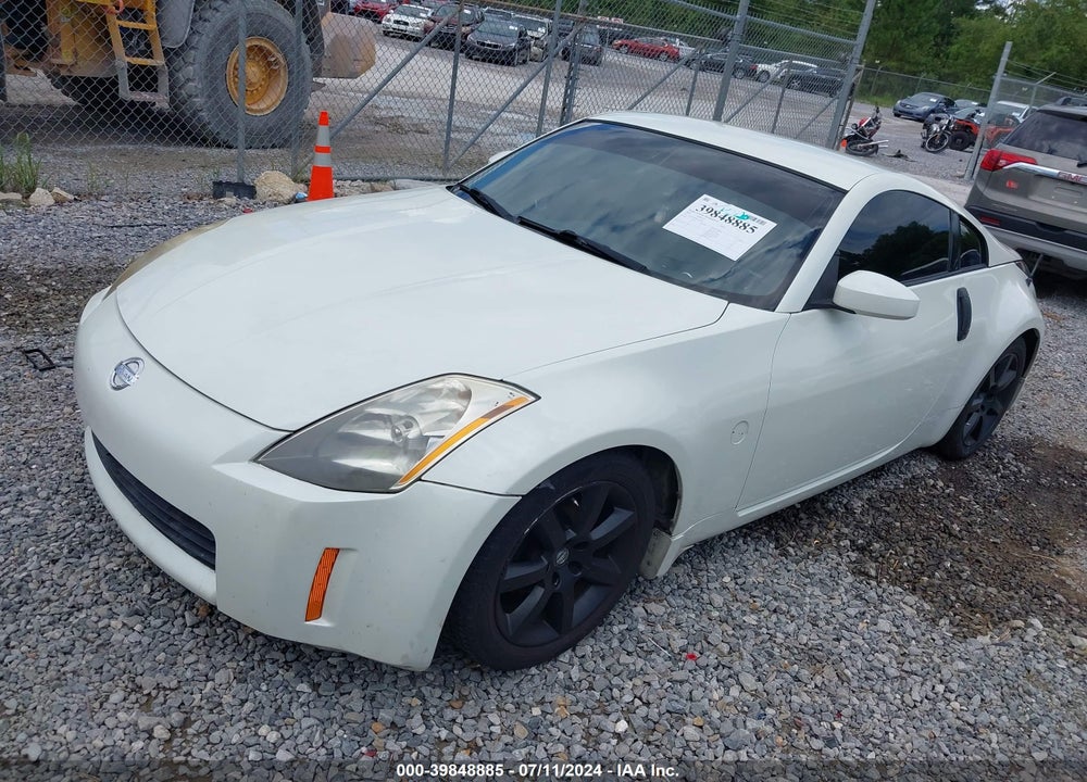 2004 NISSAN 350Z VIN: JN1AZ34D04T151436