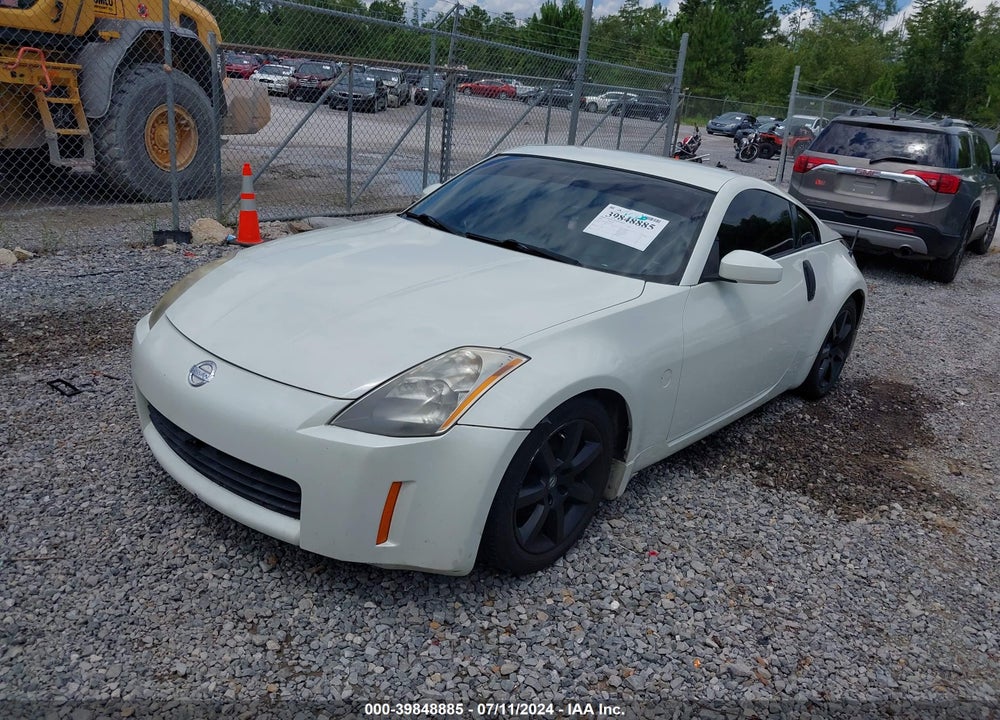 2004 NISSAN 350Z VIN: JN1AZ34D04T151436