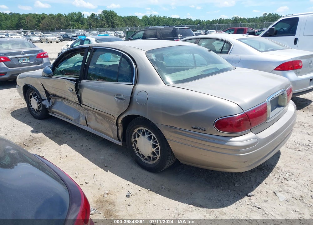 2001 BUICK LESABRE CUSTOM VIN: 1G4HP54K514272802