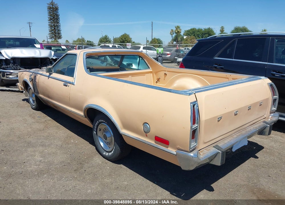 1979 FORD RANCHERO VIN: 0000009H47H127580