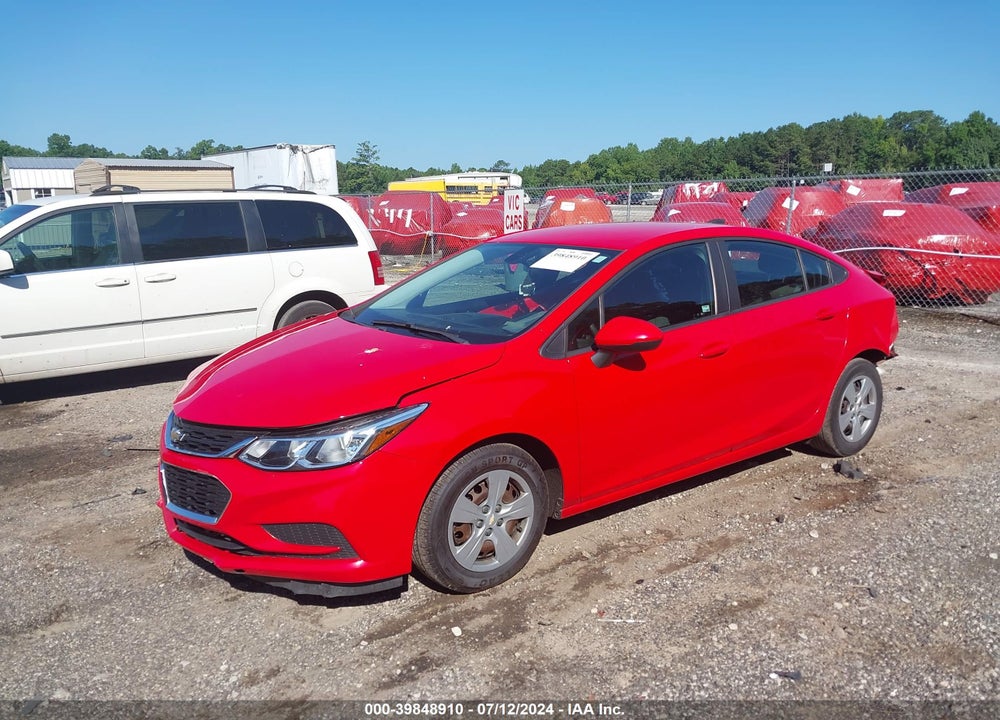 2018 CHEVROLET CRUZE LS AUTO VIN: 1G1BC5SMXJ7158473