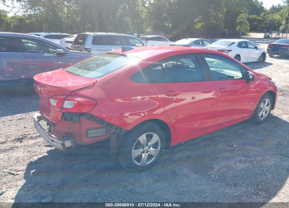 2018 CHEVROLET CRUZE LS AUTO VIN: 1G1BC5SMXJ7158473