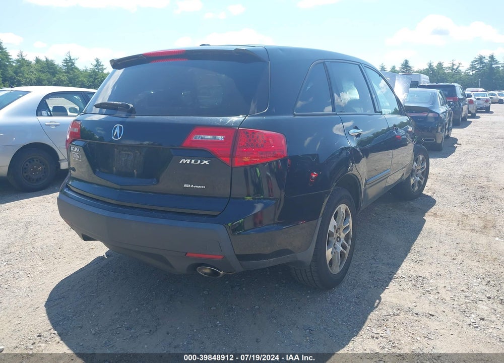 2008 ACURA MDX VIN: 2HNYD28218H512957