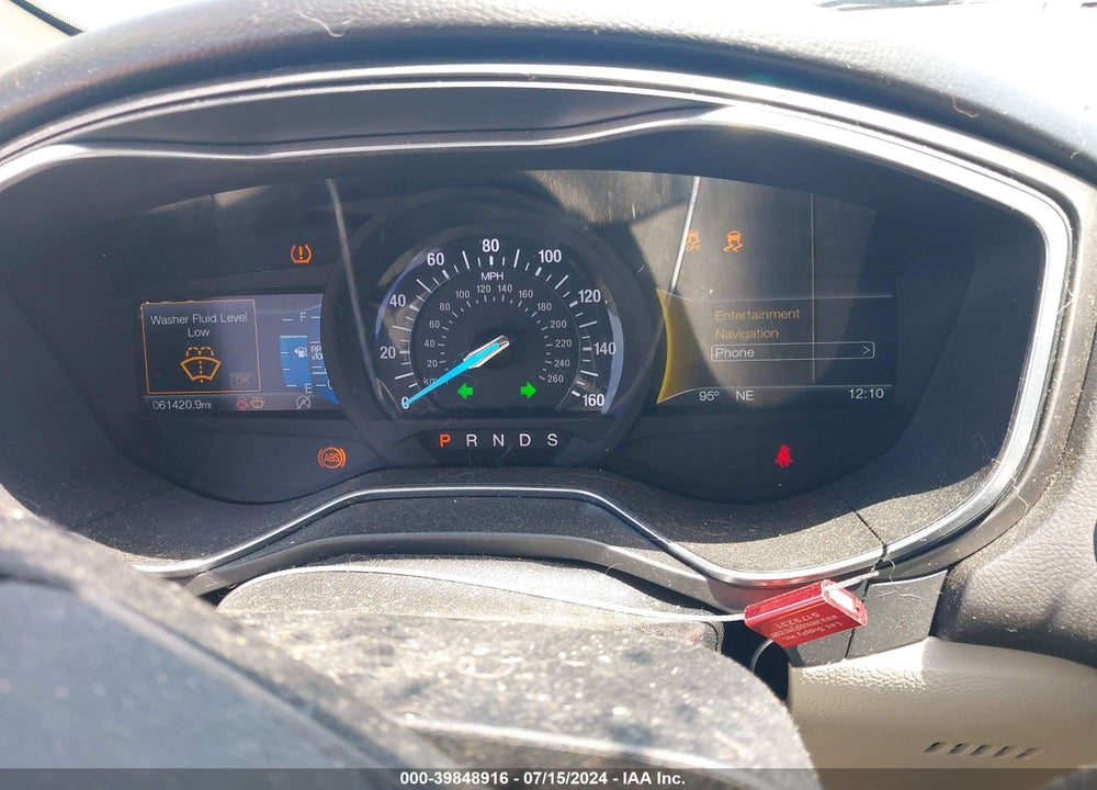 2017 FORD FUSION SE VIN: 3FA6P0HD6HR186383