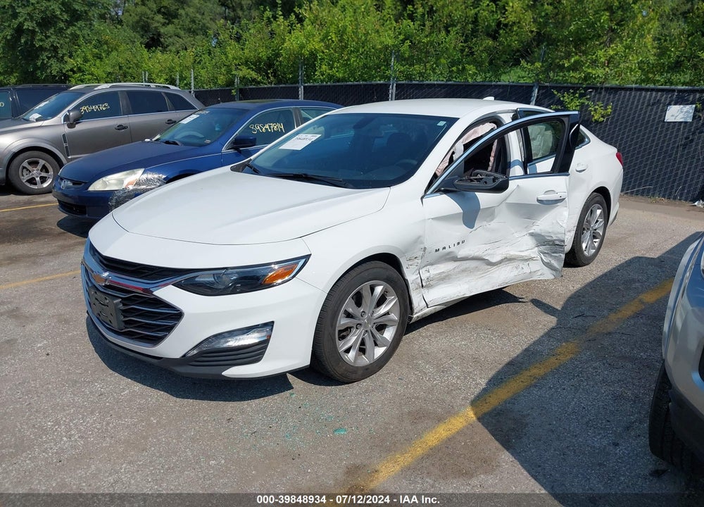 2020 CHEVROLET MALIBU FWD LT VIN: 1G1ZD5ST9LF087973