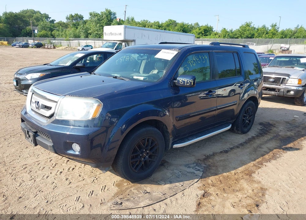 2009 HONDA PILOT EX-L VIN: 5FNYF48569B045029