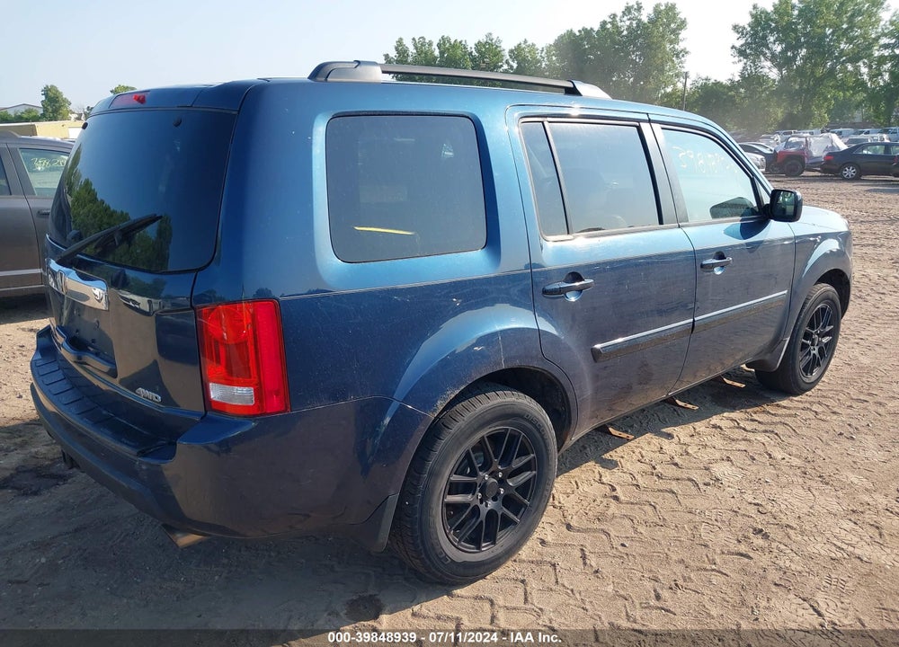 2009 HONDA PILOT EX-L VIN: 5FNYF48569B045029