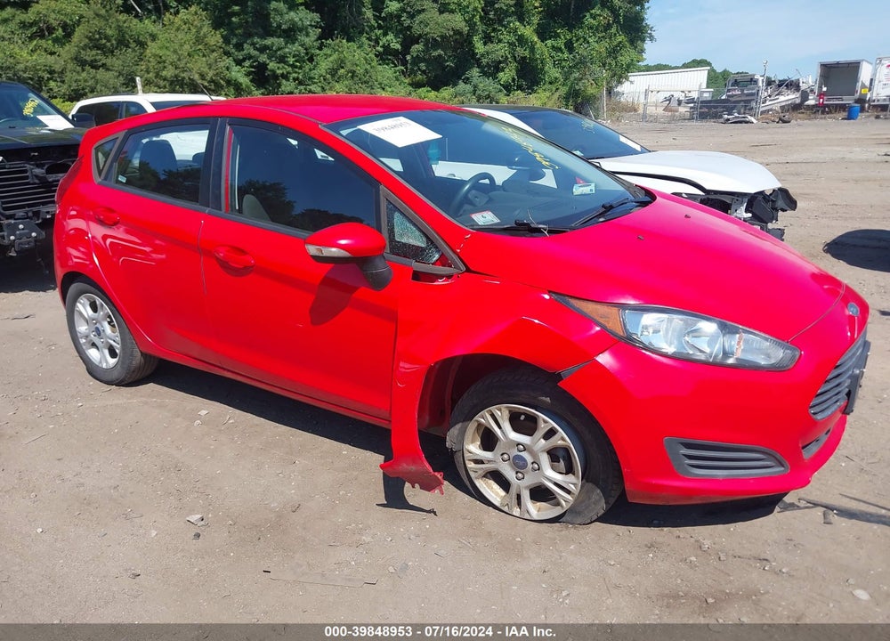 2014 FORD FIESTA SE VIN: 3FADP4EJ6EM139937