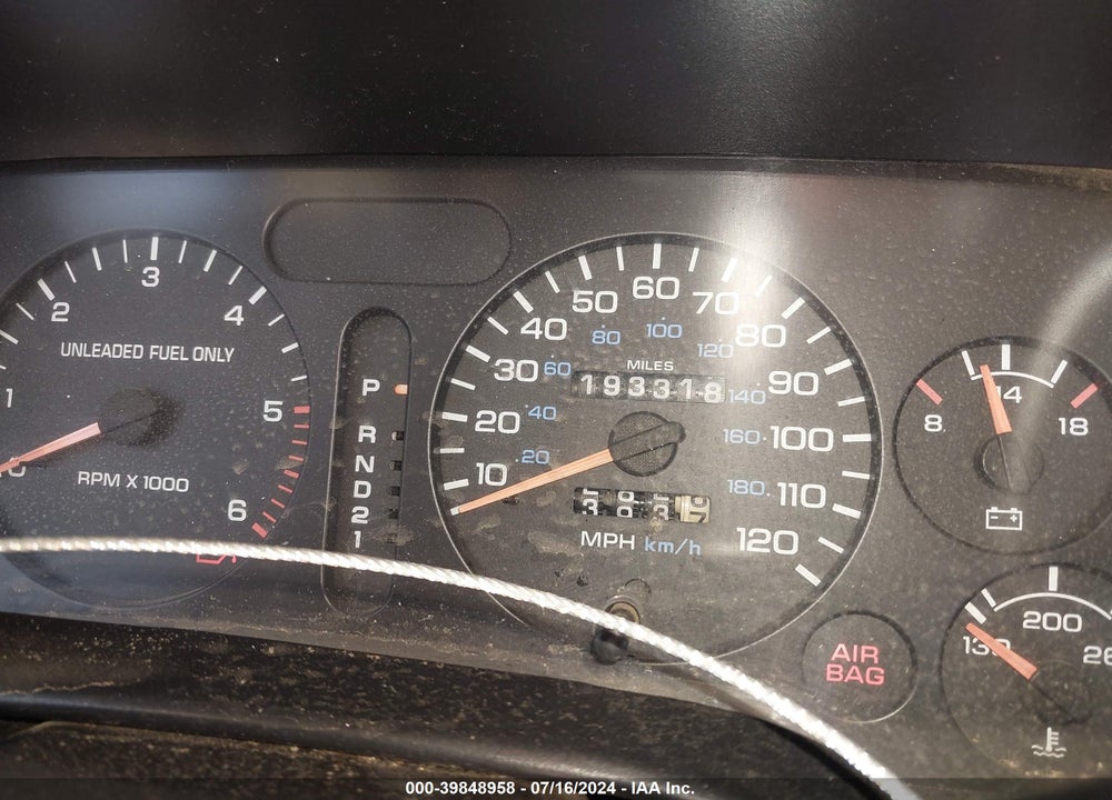 1996 DODGE RAM 1500 VIN: 3B7HC13Y4TG187065