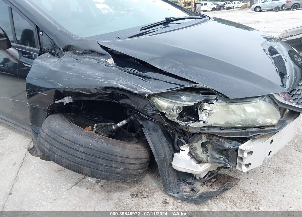 2014 HONDA CIVIC LX VIN: 19XFB2F50EE000730