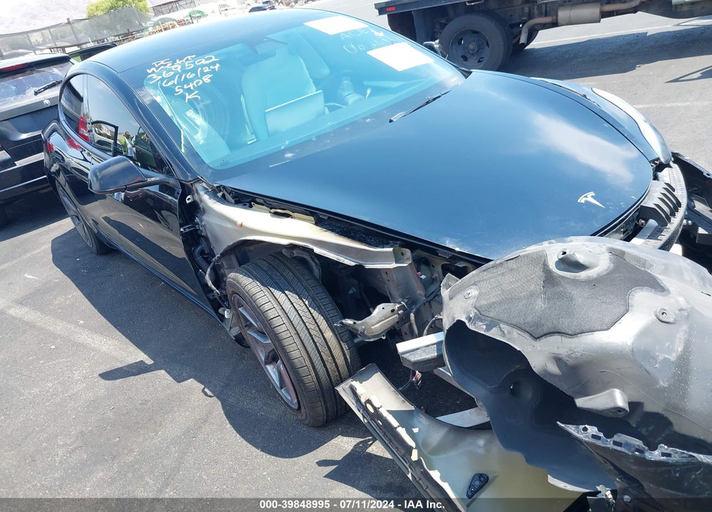 2022 TESLA MODEL 3 VIN: 5YJ3E1EA2NF133874