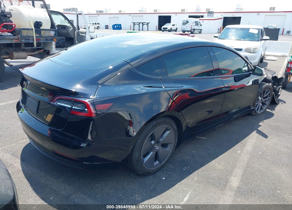 2022 TESLA MODEL 3 VIN: 5YJ3E1EA2NF133874