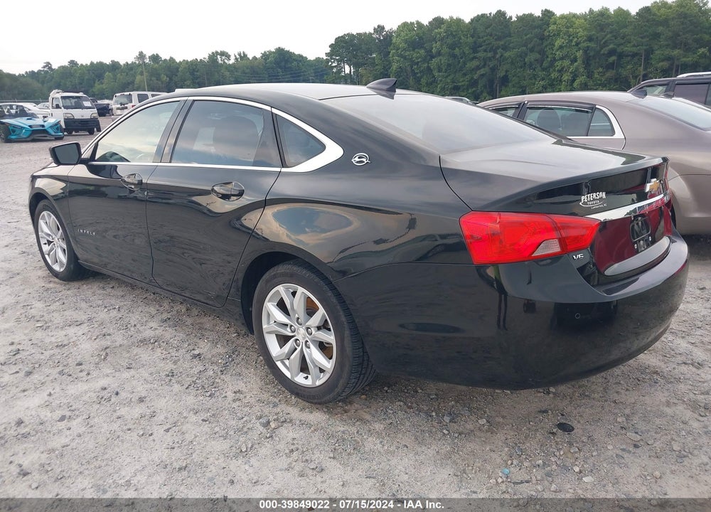 2016 CHEVROLET IMPALA 2LT VIN: 2G1115S39G9164460