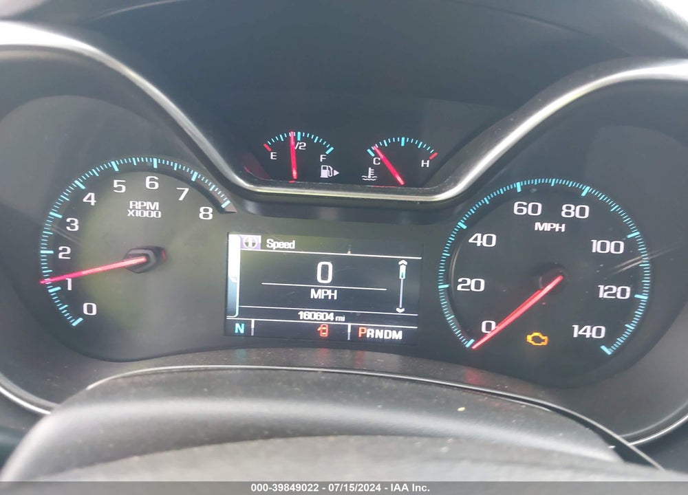 2016 CHEVROLET IMPALA 2LT VIN: 2G1115S39G9164460
