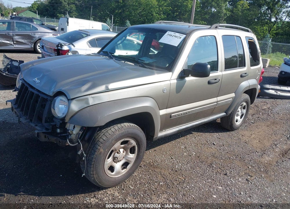 2006 JEEP LIBERTY SPORT VIN: 1J4GL48K66W249566