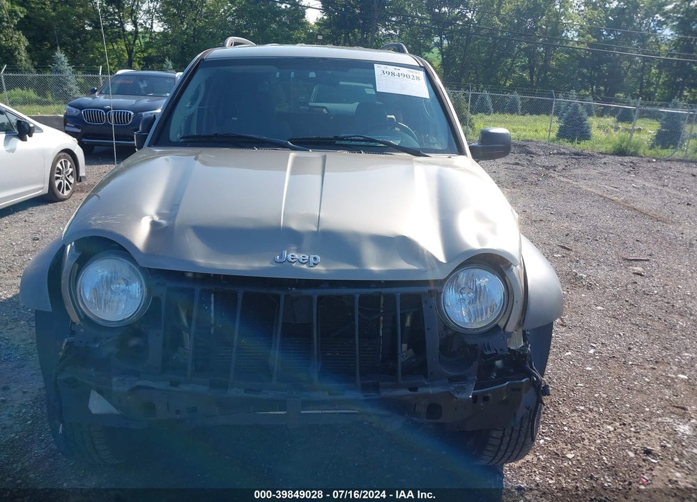 2006 JEEP LIBERTY SPORT VIN: 1J4GL48K66W249566