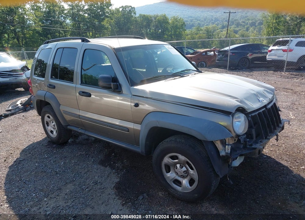 2006 JEEP LIBERTY SPORT VIN: 1J4GL48K66W249566