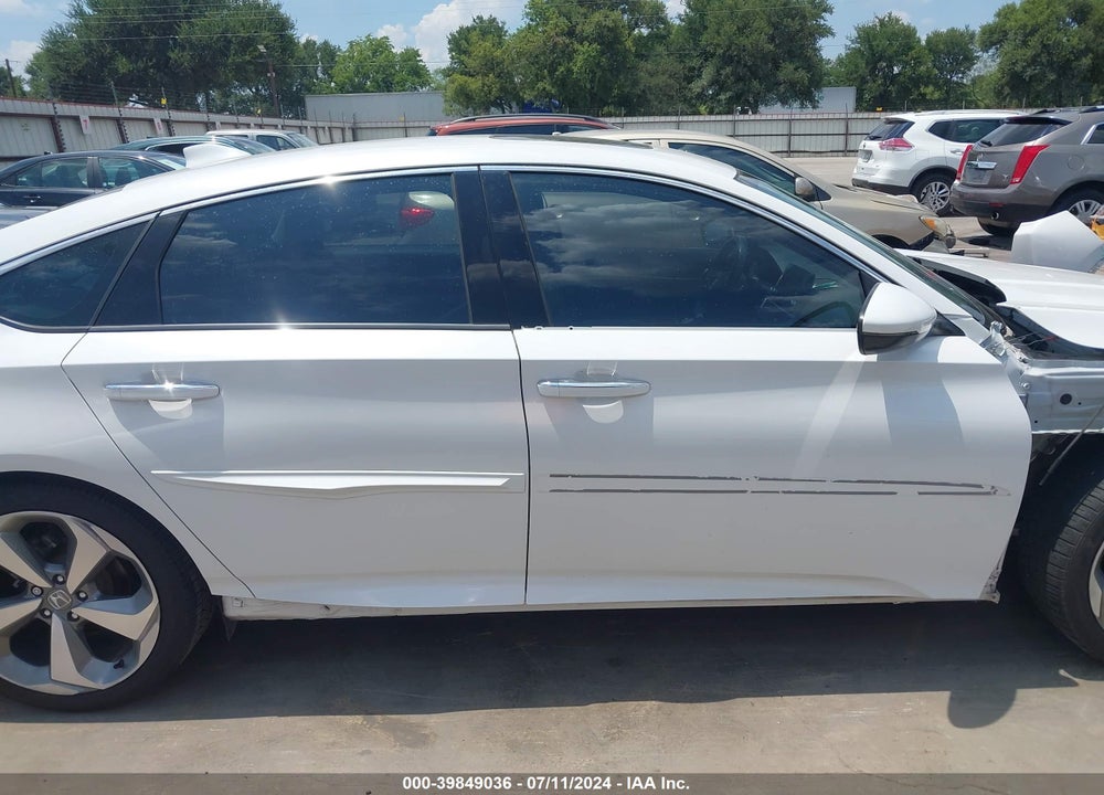 2018 HONDA ACCORD TOURING VIN: 1HGCV1F91JA157222