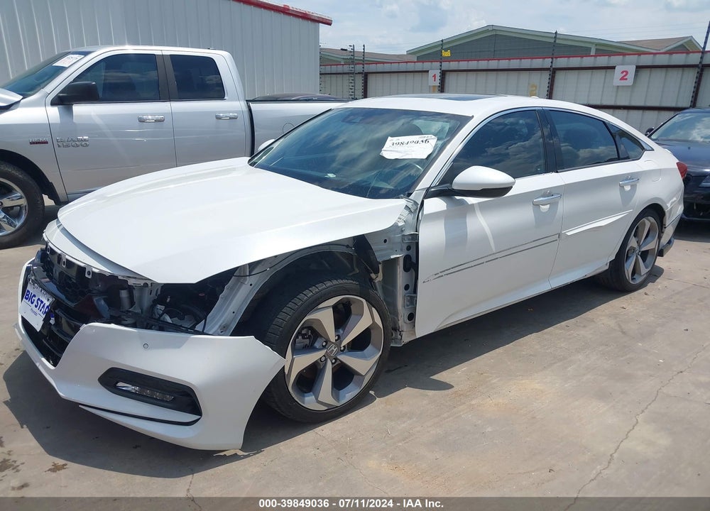 2018 HONDA ACCORD TOURING VIN: 1HGCV1F91JA157222