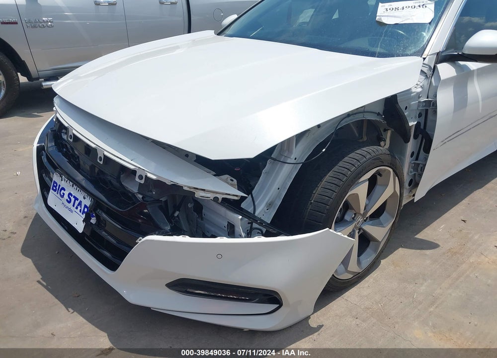 2018 HONDA ACCORD TOURING VIN: 1HGCV1F91JA157222