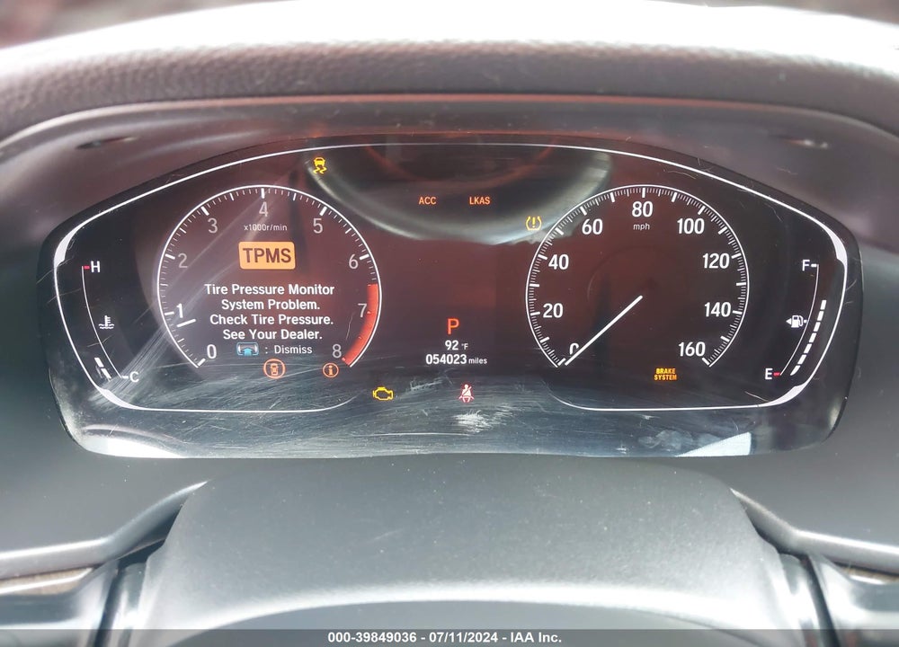 2018 HONDA ACCORD TOURING VIN: 1HGCV1F91JA157222