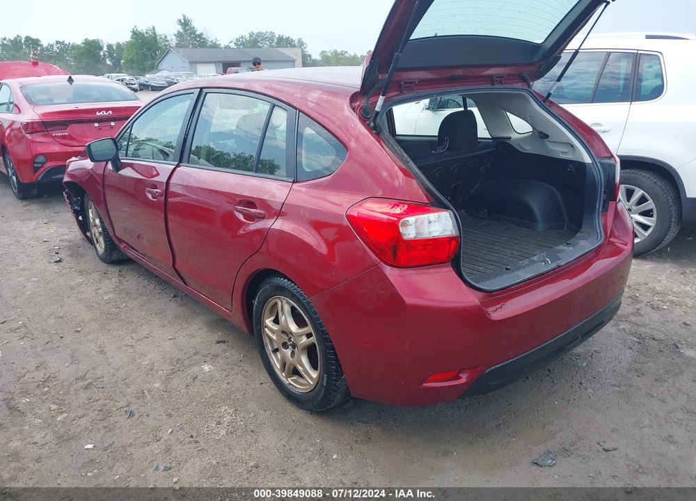 2016 SUBARU IMPREZA 2.0I VIN: JF1GPAA64G8292675