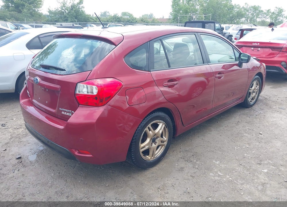 2016 SUBARU IMPREZA 2.0I VIN: JF1GPAA64G8292675