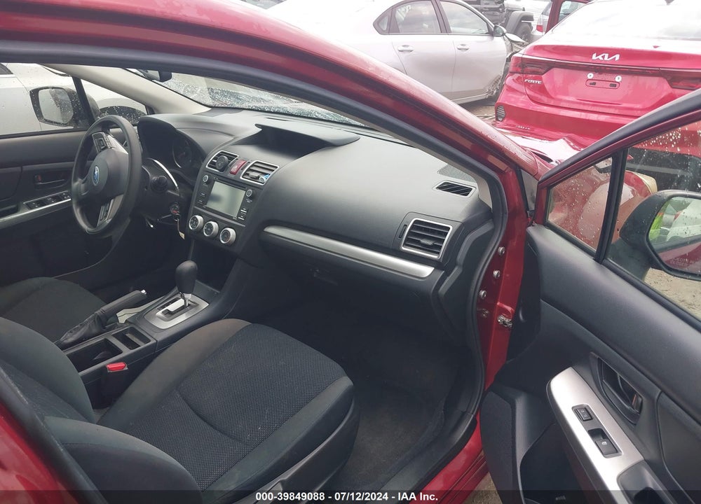 2016 SUBARU IMPREZA 2.0I VIN: JF1GPAA64G8292675