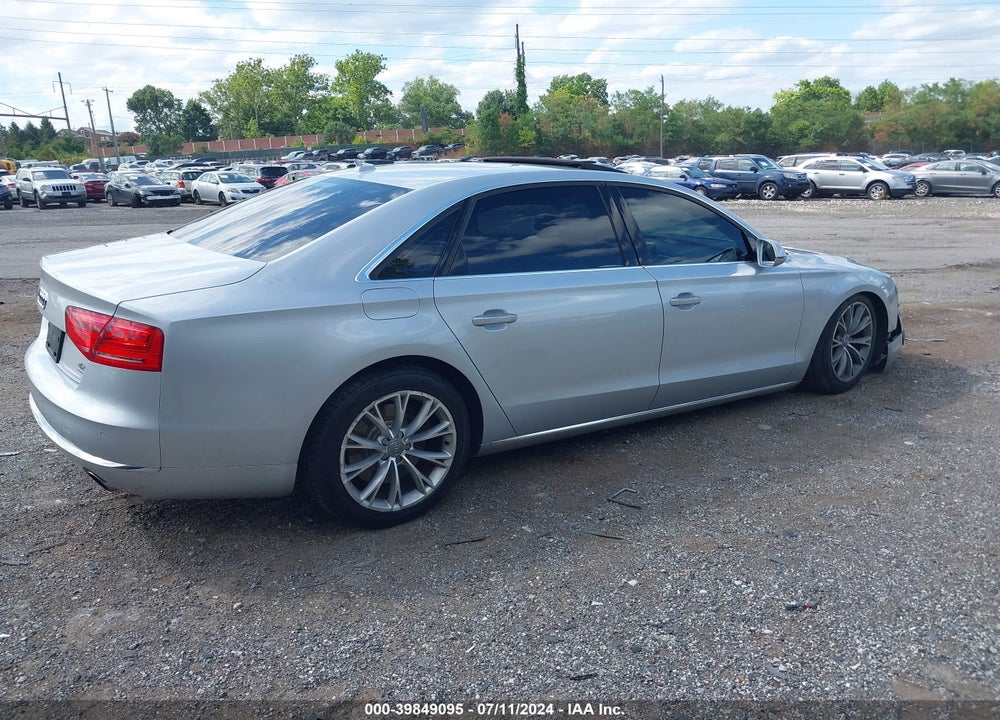 2012 AUDI A8 L 4.2 VIN: WAURVAFD4CN021480