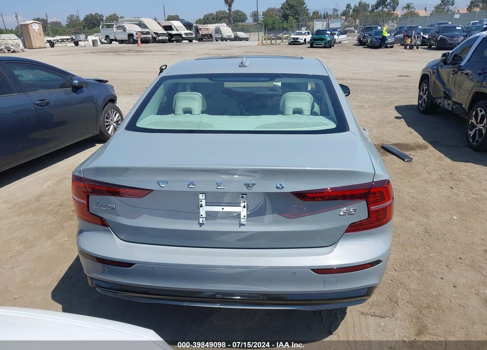2024 VOLVO S60 B5 PLUS DARK THEME VIN: 7JRL12FL5RG326809