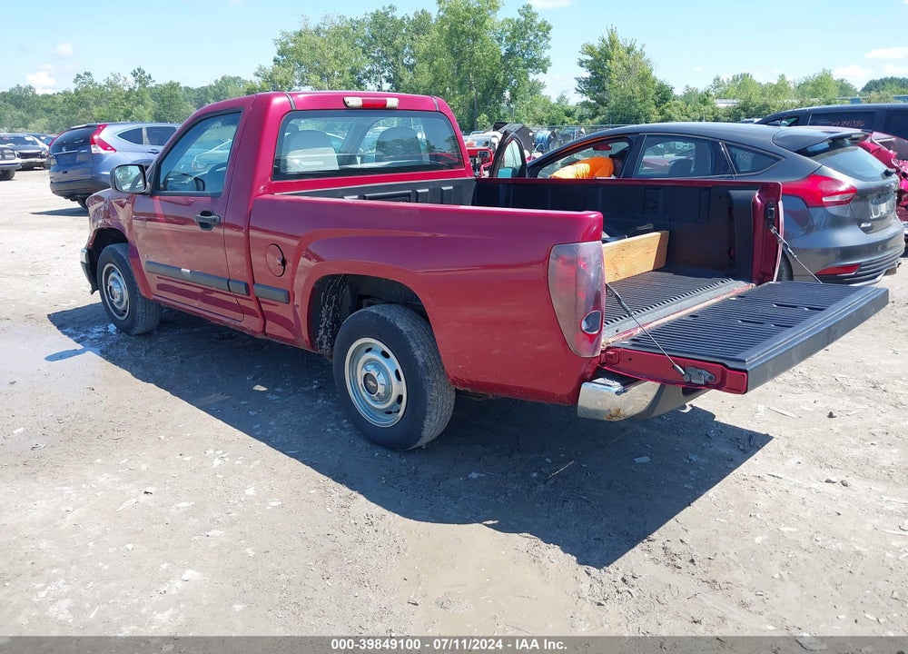 2006 CHEVROLET COLORADO WORK TRUCK VIN: 1GCCS148868145911