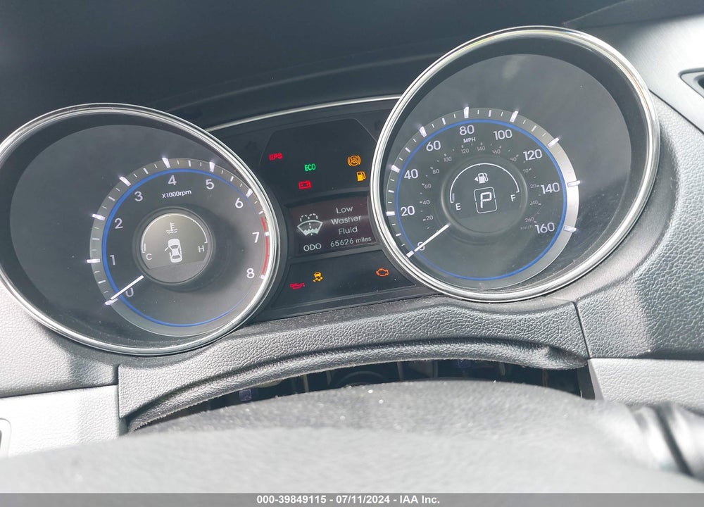 2013 HYUNDAI SONATA GLS VIN: 5NPEB4AC5DH713713